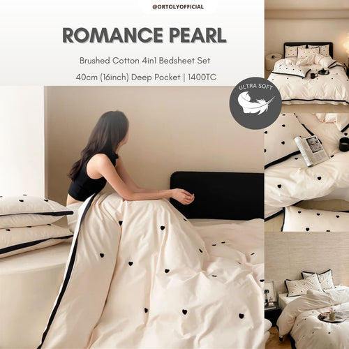 Brushed Cotton Romance Pearl Flora Series (16inch)