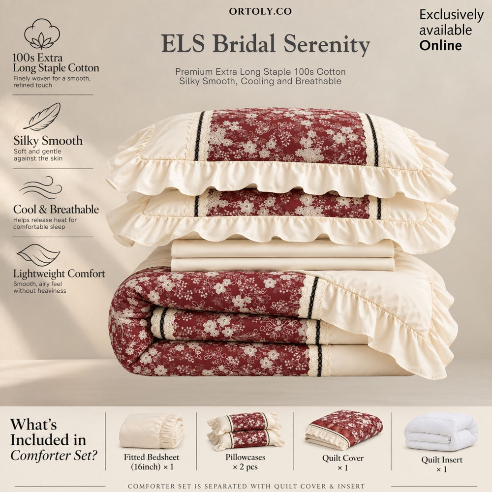Extra-Long Staple Cotton Bridal Senerity Wedding (16inch)