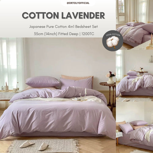 Cotton Lavender Japanese Style (14inch)