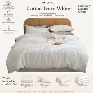 Cotton Ivory White Japanese Style(14inch)