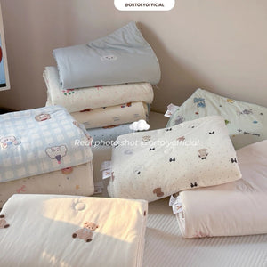 Grade A - Super Soft Knitted Cotton Blanket (Baby/Kids/Adult)