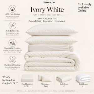 Cotton Ivory White Japanese Style(14inch)