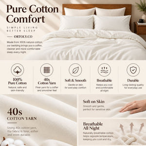 Cotton Ivory White Japanese Style(14inch)