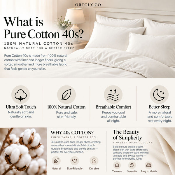 Cotton Ivory White Japanese Style(14inch)
