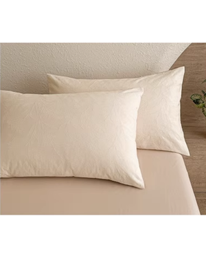 Cotton Jacquard 3-Layer IVORY CREAM BLEND Flora Series (16inch)