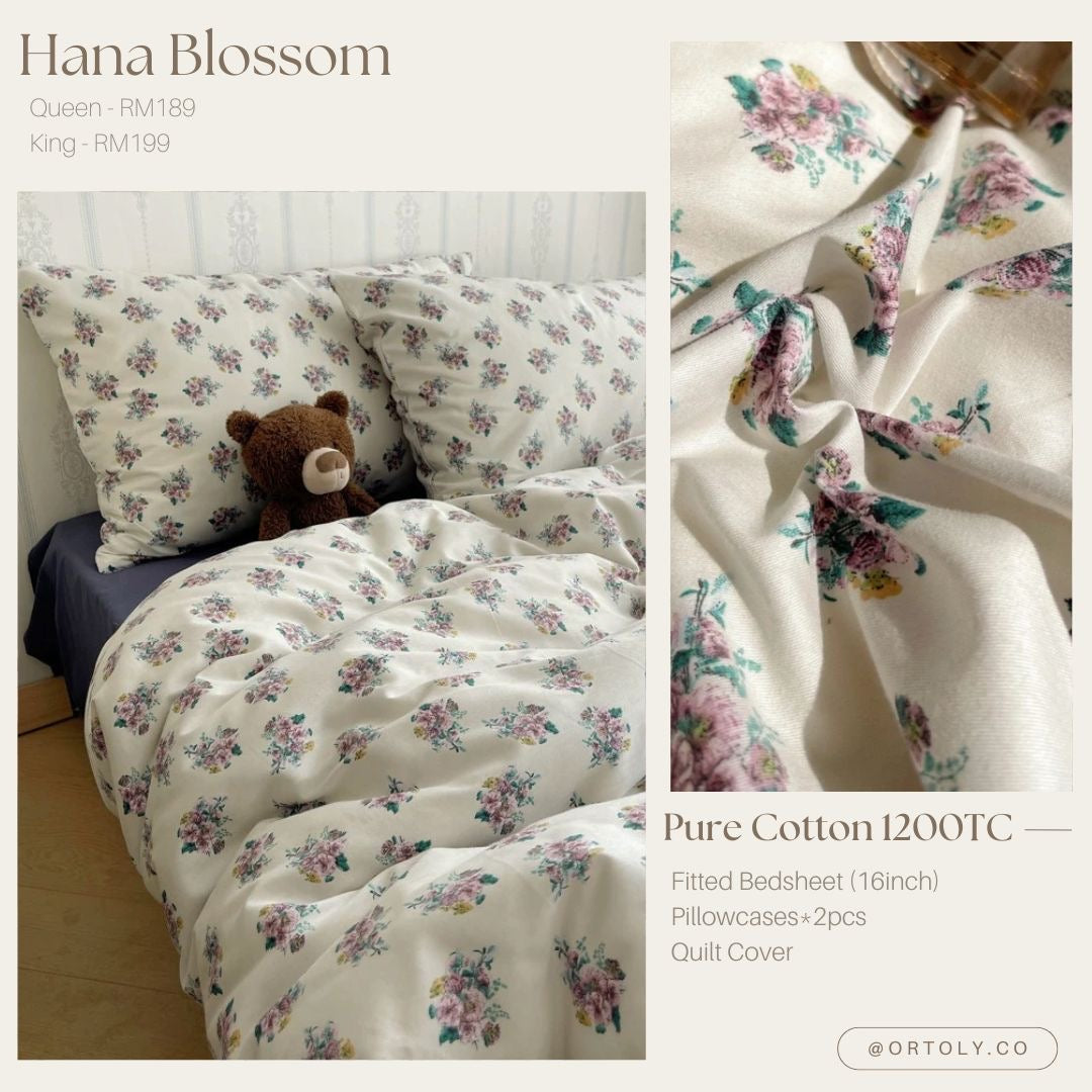 Cotton Hana Blossoms Limited Stock Flora Series (16inch)