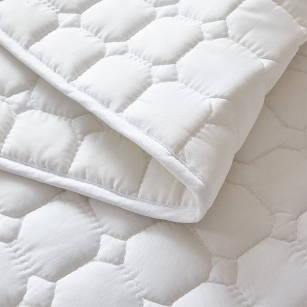 Brushed Fabric Mattress Topper | Mattress Protector