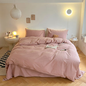 Microfiber Rose Pink Muji Series (14inch)