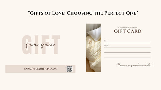 ORTOLY GIFT CARD Birthday Gift/ Wedding Gift /Event /Special Days for your loved one.