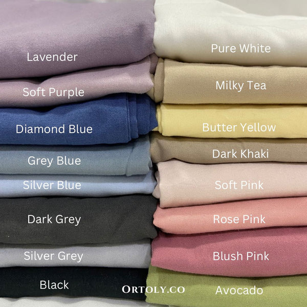 Microfiber Milky Tea Muji Series (14inch)