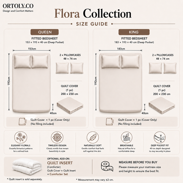 Cotton Dior Olive Flora Series (16inch)