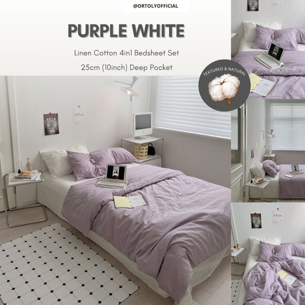 DEFECTIVE Bedsheets Set Quilt Cover Set Only (Not Returnable)