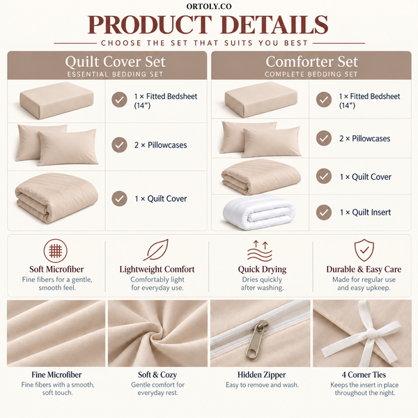 Microfiber Milky Tea Muji Series (14inch)